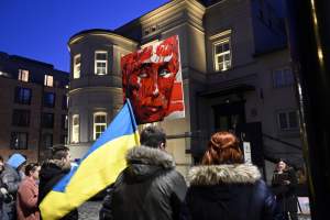 Pikieta przed węgierskim konsulatem w Krakowie. Orban sojusznik Putina