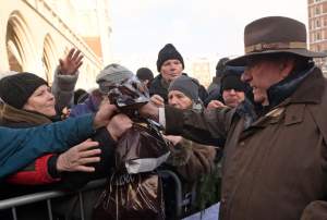 Znów nakarmił tysiące ludzi, tu jest Polska...