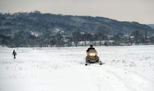 Wielkie wygniatanie na Błoniach... tras do biegania na nartach