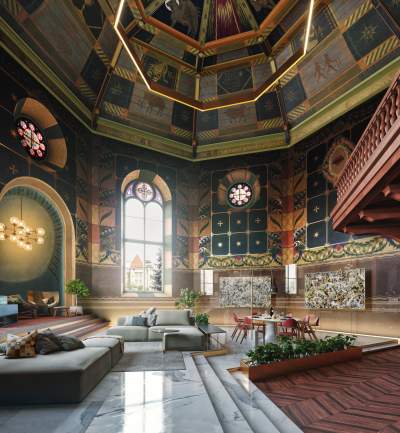 Oto najdroższe mieszkanie w Krakowie. Urządzone w dawnej, zakonnej kaplicy