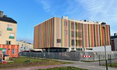 Prawdopodobnie najładniejszy dom kultury w Krakowie, już teraz wygląda znakomicie