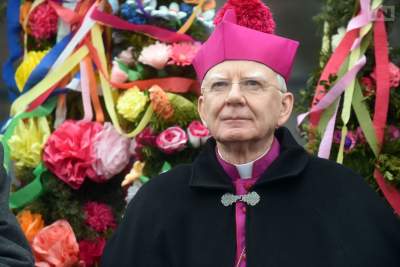 Arcybiskup daje przykład kobiety, której syna brutalnie zamordowali Rosjanie. "Nie chce zemsty"