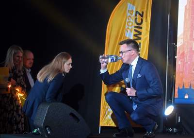 Szymon Hołownia w Krakowie: o prawach kobiet, referendum i wyborach