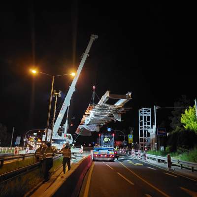 Skomplikowana akcja na placu budowy zakopiance, poszło sprawnie