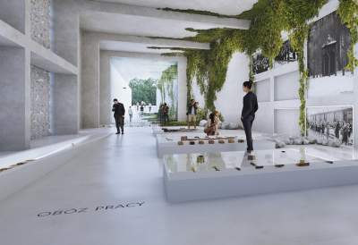 Tak ma wyglądać wystawa stała w Muzeum KL Plaszow. Oryginalna aranżacja