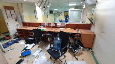 Zdemolowany przez pacjenta SOR wznowił działalność. Sprawca w... szpitalu