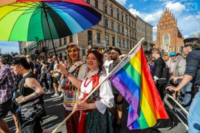 Marsz Równości w Krakowie, tysiące szczęśliwych ludzi