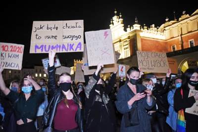 "Robili hałas" na Rynku. Kolejna odsłona Strajku Kobiet