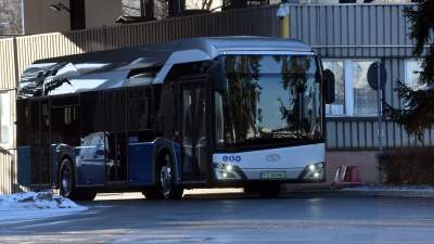 Pierwszy w Krakowie przejazd autobusu na wodór. Jest tylko jeden problem...