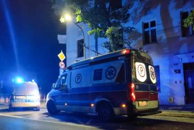 Zawalił się strop w kamienicy. Jedna osoba została ranna