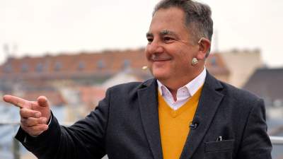 Robert Makłowicz w nowej roli, krótkie nagranie z sesji nagraniowej