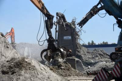 Niewiele już zostało z Cementowni Nowa Huta. Fot. Marek Lasyk - zdjęcie 18