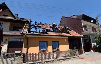 Koszmarny obraz zniszczeń po pożarze na Spiszu. Fot. Marek Lasyk - zdjęcie 30