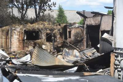 Koszmarny obraz zniszczeń po pożarze na Spiszu. Fot. Marek Lasyk - zdjęcie 20