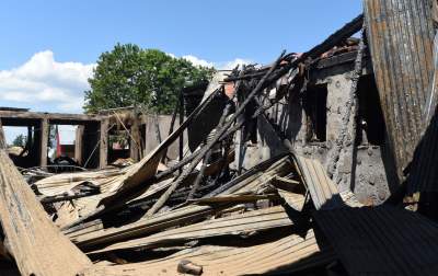 Koszmarny obraz zniszczeń po pożarze na Spiszu. Fot. Marek Lasyk - zdjęcie 44