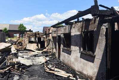 Koszmarny obraz zniszczeń po pożarze na Spiszu. Fot. Marek Lasyk - zdjęcie 34