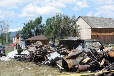 Koszmarny obraz zniszczeń po pożarze na Spiszu. Fot. Marek Lasyk - zdjęcie 27