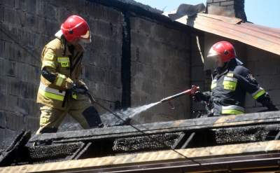 Koszmarny obraz zniszczeń po pożarze na Spiszu. Fot. Marek Lasyk - zdjęcie 52