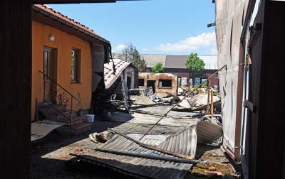 Koszmarny obraz zniszczeń po pożarze na Spiszu. Fot. Marek Lasyk - zdjęcie 31