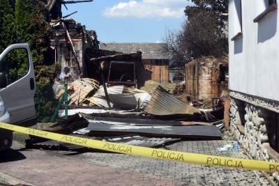 Koszmarny obraz zniszczeń po pożarze na Spiszu. Fot. Marek Lasyk - zdjęcie 19