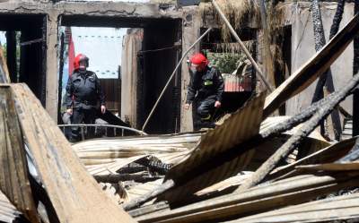 Koszmarny obraz zniszczeń po pożarze na Spiszu. Fot. Marek Lasyk - zdjęcie 49