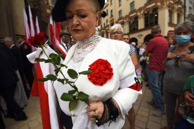 Rynek Główny: oficjalne obchody rocznicy wybuchu Powstania - zdjęcie 26