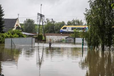 Powódź w Bieżanowie, fot. Jan Graczyński - zdjęcie 8