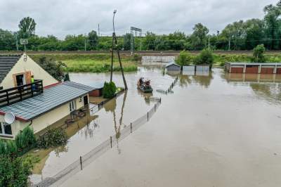 Powódź w Bieżanowie, fot. Jan Graczyński - zdjęcie 2