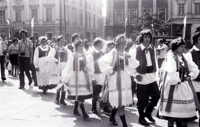 Targi Sztuki Ludowej 44 lata temu, fot. Marek Lasyk - zdjęcie 26