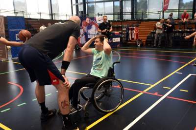 Wyjątkowy trening z Marcinem Gortatem - zdjęcie 1