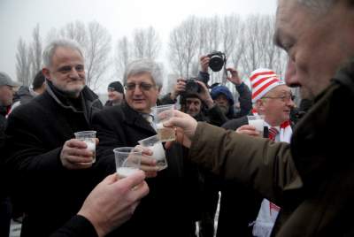 Kiedyś tak wyglądał noworoczny trening Cracovii. Dawno, dawno... - zdjęcie 1