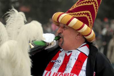 Kiedyś tak wyglądał noworoczny trening Cracovii. Dawno, dawno... - zdjęcie 2