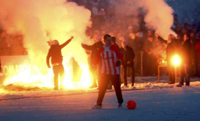 Kiedyś tak wyglądał noworoczny trening Cracovii. Dawno, dawno... - zdjęcie 7