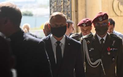 Pogrzeb proboszcza katedry wawelskiej. Obecni prezydent, premier i liderzy PiS - zdjęcie 8