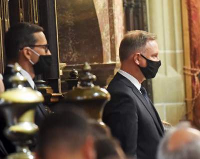 Pogrzeb proboszcza katedry wawelskiej. Obecni prezydent, premier i liderzy PiS - zdjęcie 19