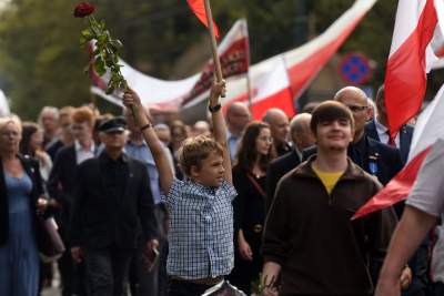 Szczątki trzech żołnierzy niezłomnych uroczyście pochowane... - zdjęcie 18