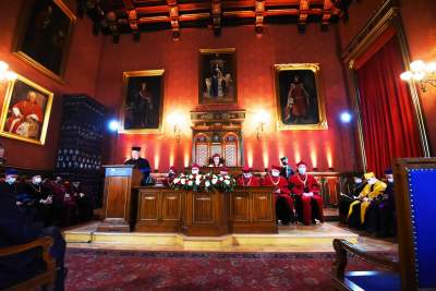 Tytuł doktora honoris causa UJ dla Olgi Tokarczuk. Fot. Marek Lasyk - zdjęcie 6