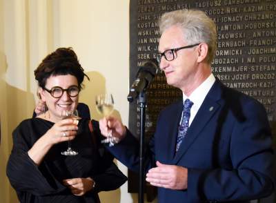 Tytuł doktora honoris causa UJ dla Olgi Tokarczuk. Fot. Marek Lasyk - zdjęcie 20