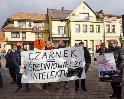 Protest w Dobczycach: Chyra, Hołdys, Bodnar i inni... - zdjęcie 5