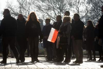 Kraków świętuje. 11 Listopada przed południem... - zdjęcie 16