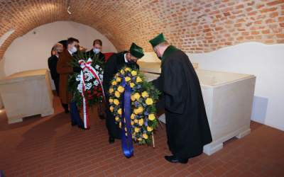 Doczesne szczątki prof. Zygmunta Wróblewskiego złożone w Panteonie Narodowym - zdjęcie 19