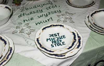 Wigilia dla imigrantów na krakowskim Rynku - zdjęcie 9