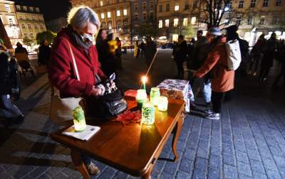 Wigilia dla imigrantów na krakowskim Rynku - zdjęcie 28