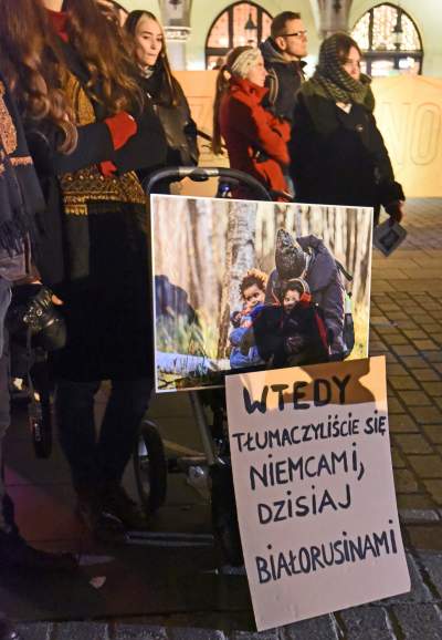 Wigilia dla imigrantów na krakowskim Rynku - zdjęcie 36