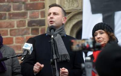 Protest w obronie wolnych mediów. fot. Marek Lasyk - zdjęcie 33