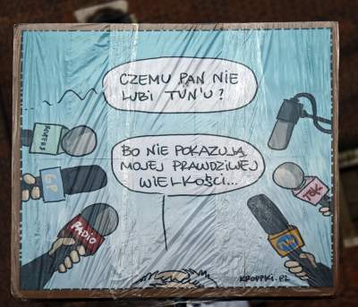 Protest w obronie wolnych mediów. fot. Marek Lasyk - zdjęcie 39