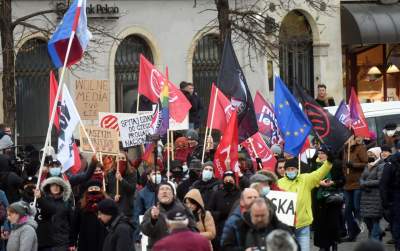 Demonstracja w Krakowie w 99. rocznicę zabójstwa Gabriela Narutowicza - zdjęcie 26