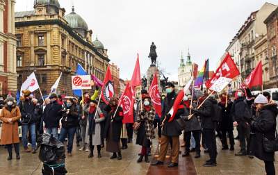 Demonstracja w Krakowie w 99. rocznicę zabójstwa Gabriela Narutowicza - zdjęcie 23