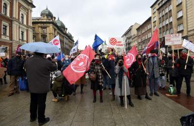 Demonstracja w Krakowie w 99. rocznicę zabójstwa Gabriela Narutowicza - zdjęcie 3