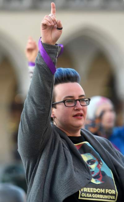 Nazywam się Miliard - One Billion Rising Kraków, fot. Marek Lasyk - zdjęcie 24